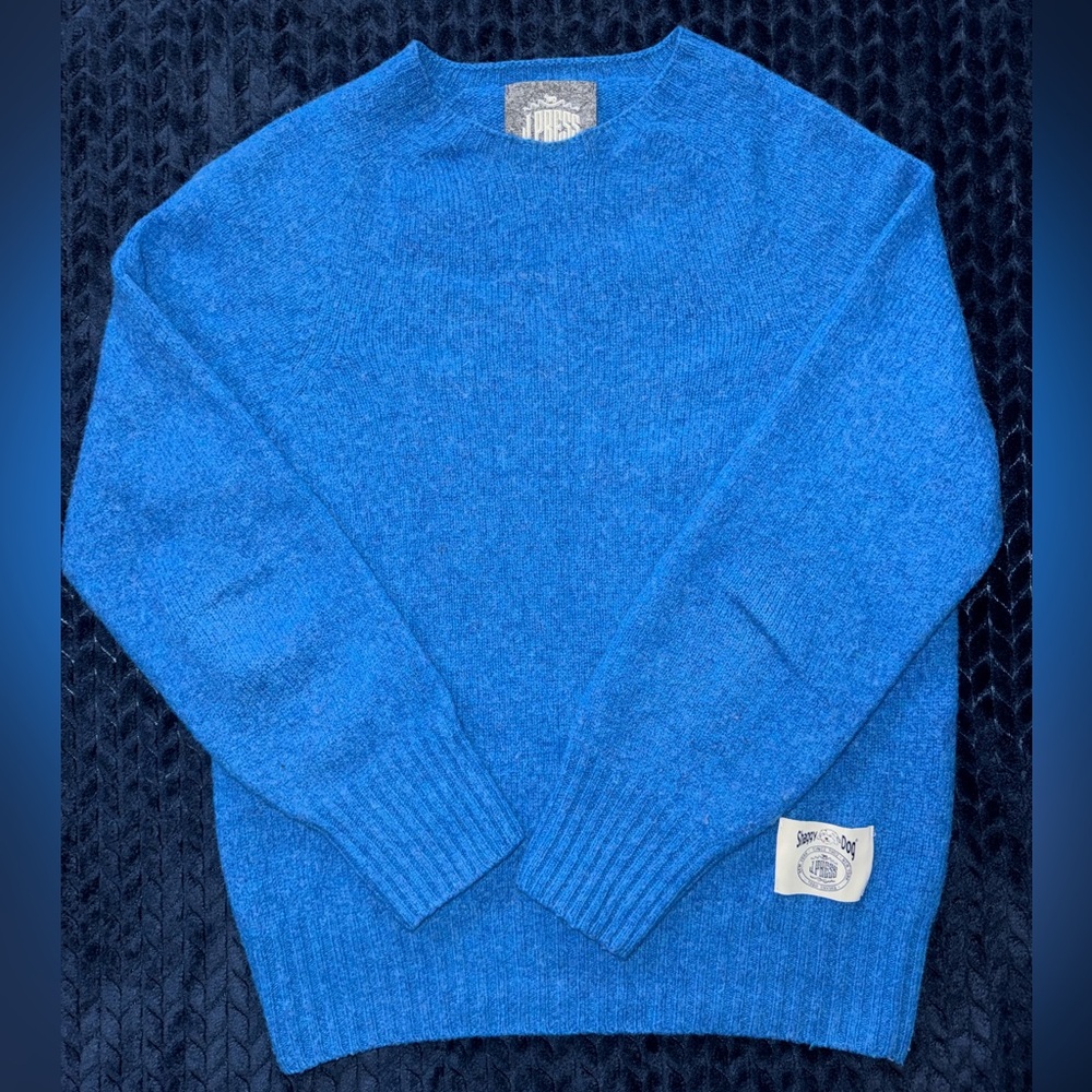 Todd Snyder Blue Crewneck Sweater